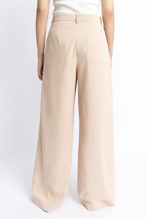 Wide Leg Pleated Pants